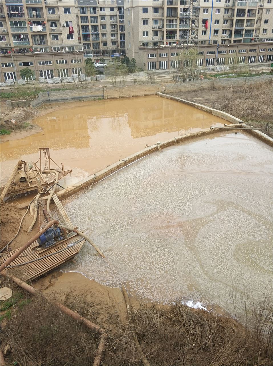 中阳沉淀池淤泥清理-厂区废水池淤泥清淤